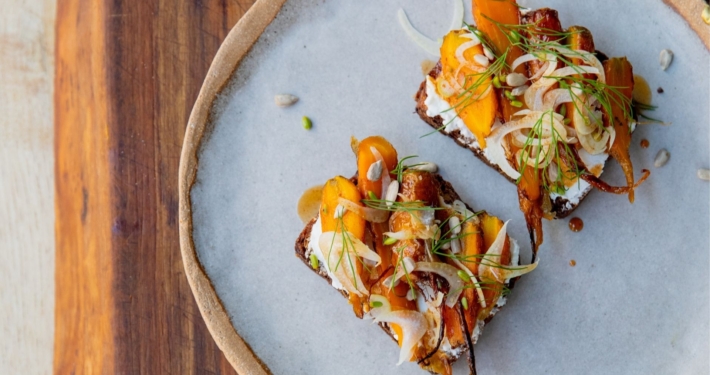 recette tartine carotte miel